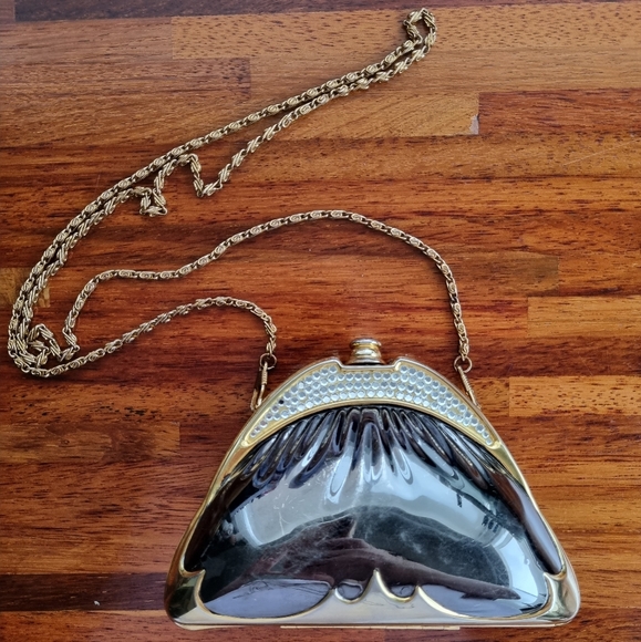 🤩Vintage Pressed Metal Clutch Purse/Bag - Picture 6 of 7